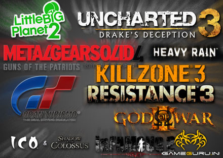 best games only on ps3