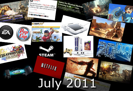 Hottest Gaming News: July 2011