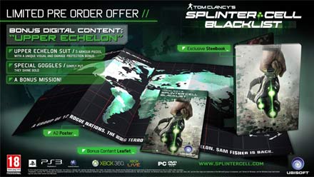 Splinter Cell: Blacklist Limited Edition